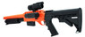 Double Eagle M47D2 UTG Tactical Shotgun in Orange/Black with tactical flashlight