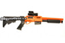 Double Eagle M47D2 UTG Tactical Shotgun in Orange/Black