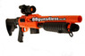 Double Eagle M47D2 UTG Tactical Shotgun in Orange/Black with tactical flashlight