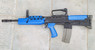 Army Armament L85 Electric Rifle in Blue with carry handle