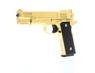 Galaxy G20 Full Scale M945 Pistol in Full Metal in Gold
