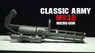 classic army gas m132 micro gun with rotating barrel in box