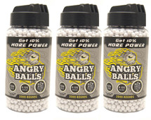 3 pots of angry ball bb pellets  6000 X 0.12G (6mm)