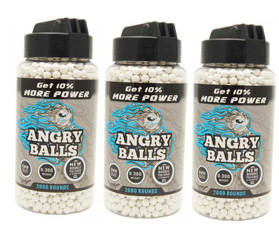 Angry Ball 6000 X 0.30G BB Pellets In Speed Loader Pot