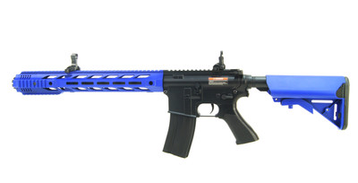 Cyma CM518 M4 SIA Custom Muzzle Break in Blue