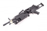A&K M249 Airsoft Gun with folding stock in Black