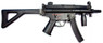 Galaxy G5 MP5 PDW Airsoft Gun with folding stock in Black