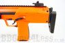Well Metal R4 MP7 orange Electric Rifle extendable Stock