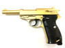 Galaxy G21 Full Metal Walther P38 Airsoft Spring Pistols in Gold