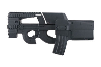 Cyma Cm060g Replica P90 Submachine Gun Aeg In Black Bbguns4less