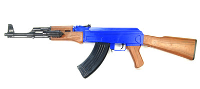 Cyma P47 AK47 Spring BB Gun Rifle in Blue