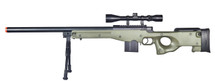 Well MB4401 Sniper Rifle in Army Green with scope & bipod