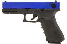 Nuprol Raven EU18 Full Auto GBB Pistol in Blue (RGP-00-01)
