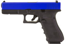 Nuprol Raven EU18 Full Auto GBB Pistol in Blue with BDS Sight