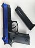 y&p m92 co2 nbb blue pistol with magazine