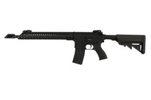 A&K MOE m４ A&K MOE M4 AEG Short CQB Version in Black - bbguns4less