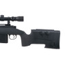 Well MB4416 M40A5 Airsoft Sniper Rifle in Black