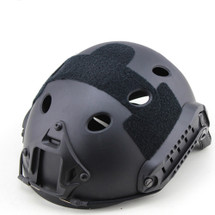 Wo Sport Future Assault Umbrella Helmet PJ-type Round Hole in Black 