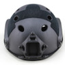 Wo Sport Future Assault Umbrella Helmet PJ-type Round Hole in Black 