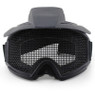 WoSport Desert Locust Mesh Goggles with Sunshade (front)