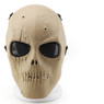 Wo Sport Skull Plastic Mask V1 (Round Mesh) in Desert Tan