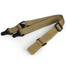 Wosport MS3 Two-point Rifle Sling in Desert Tan