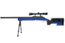 Double Eagle M62 Airsoft Sniper Rifle In blue