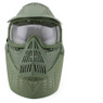 Wosport Transformers Ultimate Airsoft Mask with Clear Lens in Olive Drab/green 