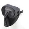 Wo Sport Sand Trooper Metal Mesh Mask in Black