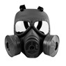 WoSport Air Filtration Gas Mask with Twin Fans in Black