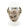 Wosport Half Face Brave Airsoft Mask in AOR1 Camo