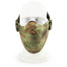 Wosport Half Face Brave Airsoft Mask in Mandrake Camo (ma)