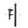 WoSport Military Rubber Training Axe With Hammer Tip in Black