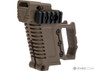 Wosport Glock Pistol Carbine Kit for G17/18/19 Series in Tan