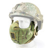 Wosport Half Face V5 Conquerors Airsoft Mask in multicam