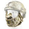 Wosport Half Face V5 Conquerors Airsoft Mask in in AOR1 CAMO