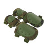 Wosport Tactical Elbow & Knee Pad Set in Woodland DPM (PA-04)