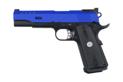 Army Armament R30-1 Custom M1911 GBB Pistol in Blue