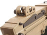A&K M249 MKI Airsoft gun with Skeleton Stock in TanA&K M249 MKI Airsoft gun with Skeleton Stock in Tan