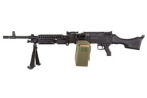 Golden Eagle Metal M240 Medium Support Gun AEG in Black