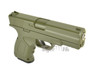 Galaxy G39 Full Scale Pistol in Full Metal in Green 