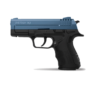 Retay X1 - 9MM Blank Firing Pistol in Blue