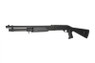 CYMA CM360L (Long) M870 Shotgun with Full Stock in Black