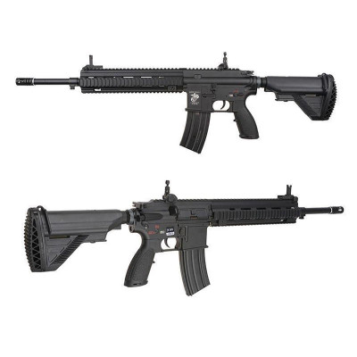 E&C M4 HK416 Carbine AEG in Black (EC-103)