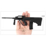 Steyr AUG Die Cast Toy Sniper Replica 3:1 scale in Black