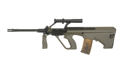 Army Armament R902 Steyr Aug BB Gun in Olive Drab