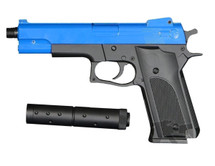Double Eagle M24 CZ85 Combat style pistol in blue