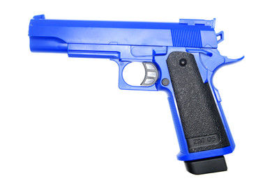 Cyma ZM05 Colt 1911 replica BB Pistol Gun in Blue 