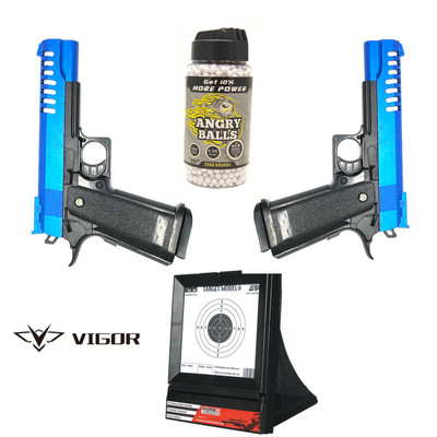 Vigor V302 Spring Pistol 2 Players Pack