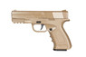 Galaxy G39 Full Scale Pistol in Full Metal in Desert Tan